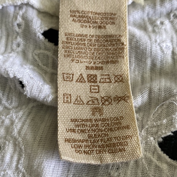 Free People Toosaloosa Tank in Ivory slub attina open back scallop edge picot - Picture 12 of 16